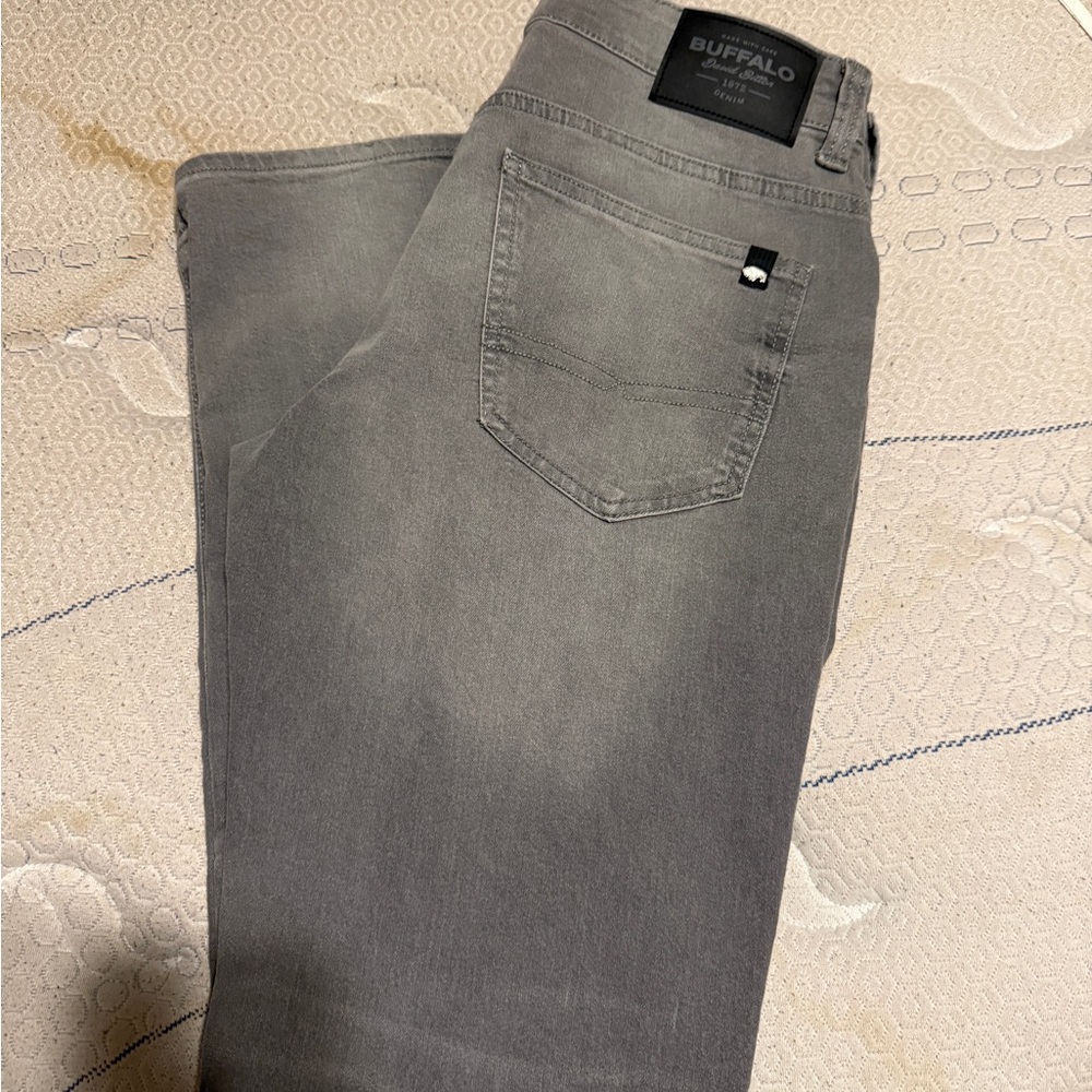 Buffalo David Bitton Men’s Gray Slim Jeans